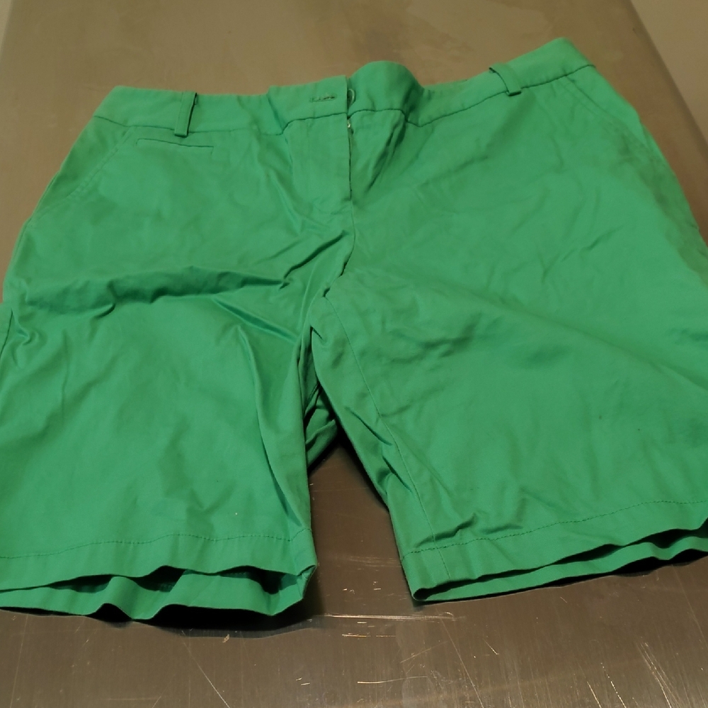 Talbots Women's Green Bermuda Shorts